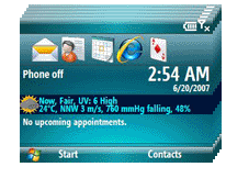 Windows Mobile 6 (QVGA Landscape 320x240)